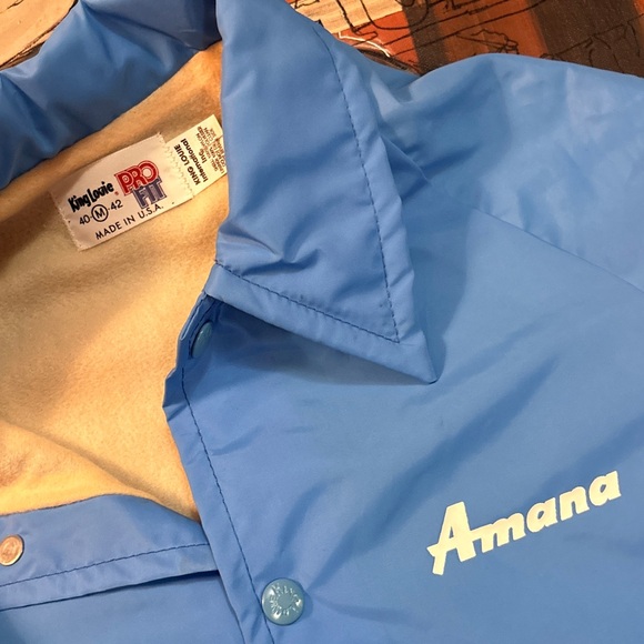 Vintage 80s King Louie Lined Windbreaker Jacket - Picture 4 of 6